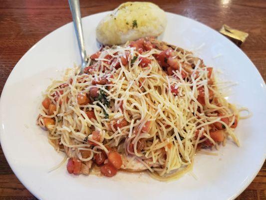 Chicken bruschetta pasta