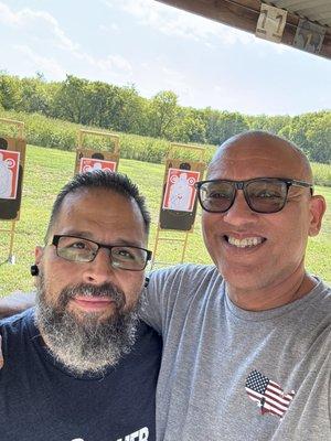 Jerry Gonzales, retired LEO, Marine and outstanding handgun instructor.