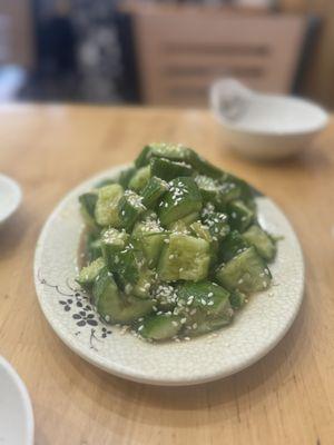 Cucumber Salad Plate