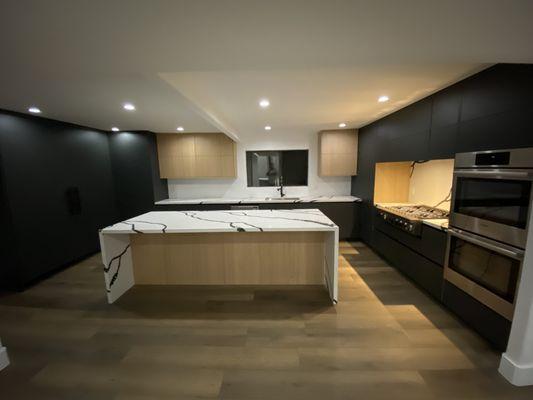 Complete custom kitchen remodeling