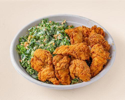 Kale salad with Chicken