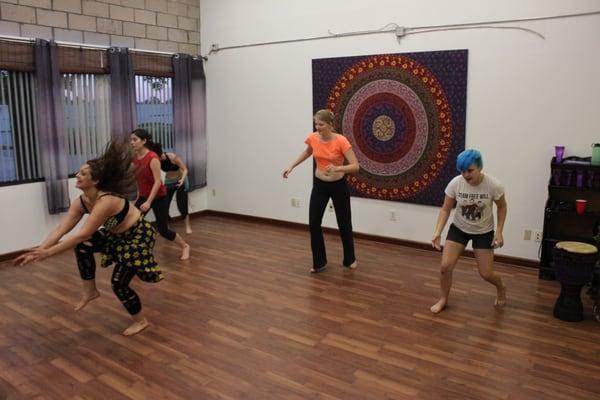 West African Dance Class with Deena Burks.  Check our site for day and time.