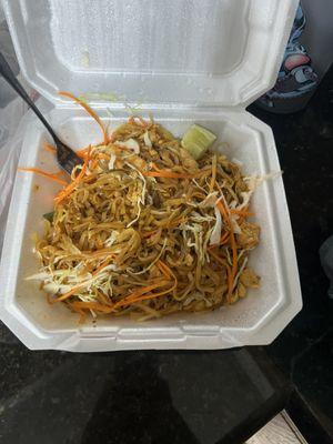 Chicken Pad Thai hot