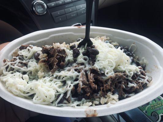 Barbacoa bowl.