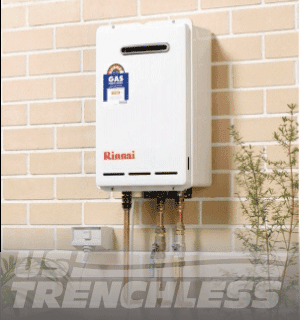 Exterior mounted tankless hot water heaters are efficient and surprisingly affordable compared to historic costs.