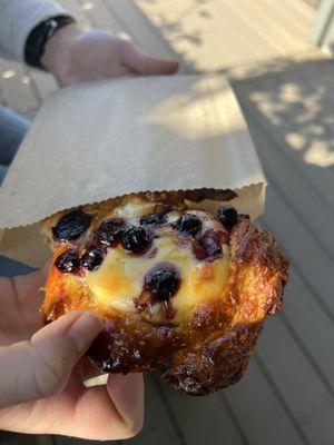 Blueberry Cream Cheese Danish