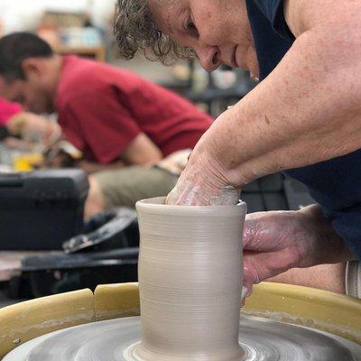 Pottery class with Jim Cullen