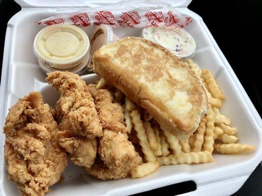 6 piece chicken finger meal!