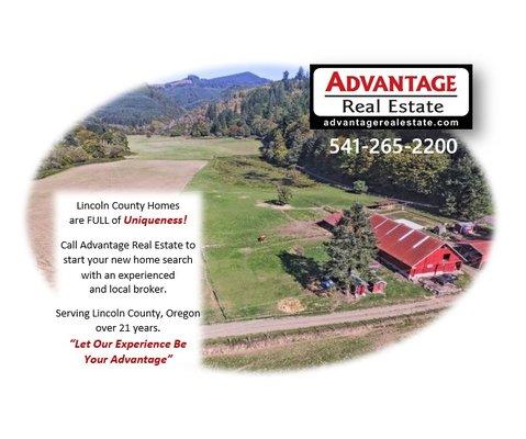 Let our experience be your advantage ~ Advantage Real Estate