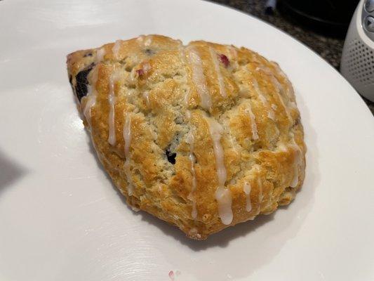 Lemon blueberry scone. Loved it