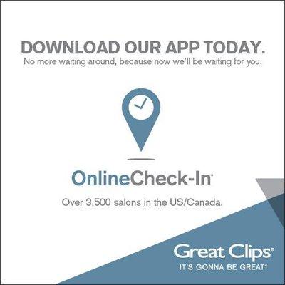 Download our Online Check-In app to skip the line!