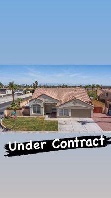 Beautiful home with pool and RV under contract.