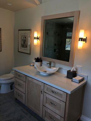 Bathroom Remodel - sconce lighting