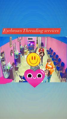 Doing eyebrows threading services from experienced eyebrows artists..