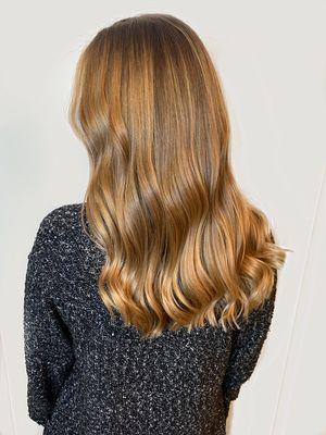 Coppery golden full paint and style by Victoria