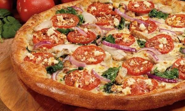 The pizza was so good that we forgot to take pics. We ate them all. Here's a stock pic.