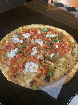 Margherita pizza