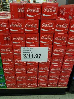 Soda on sale