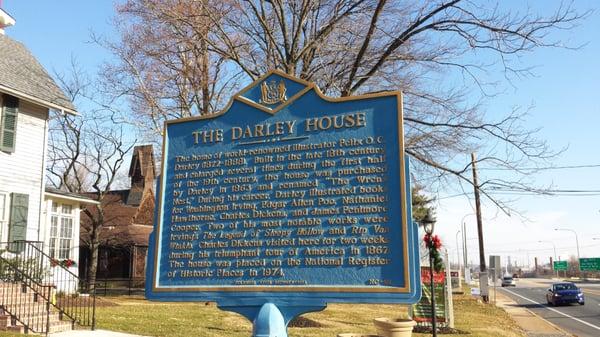 The Darley House Historical Marker