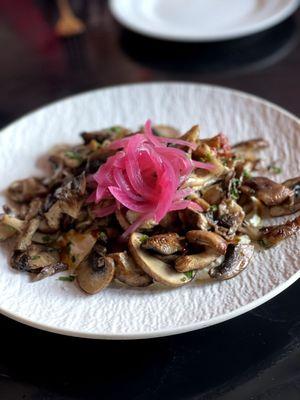 Cast Iron Roasted Mushrooms