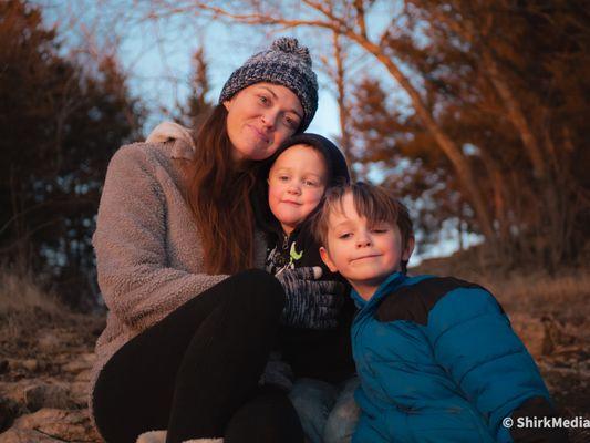 Possible the best family portrait location in Kansas City. Definitely the best in Olathe. Lake Olathe Park