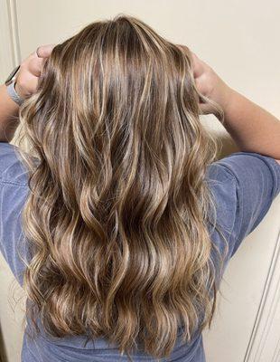 Natural balayage