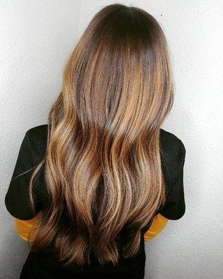 Beautiful balayage...perfect for Fall!