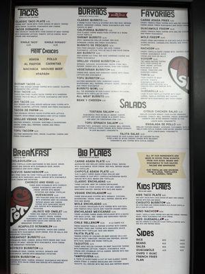 11/2023 menu