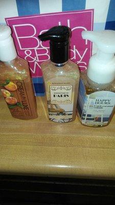 Just a few of the Hand soaps I bought