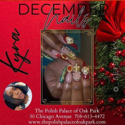 See more of Kyra's work on our Instagram page
@thepolishpalaceofoakpark