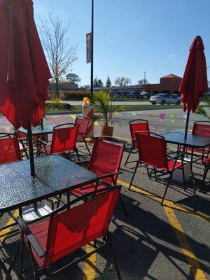 Patio area