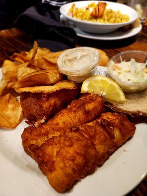 Cod fish fry