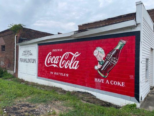 Downtown Franklinton near the brewery