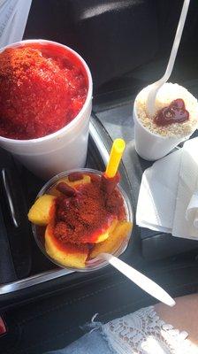 Elote, chamoyada, and a super mangonada