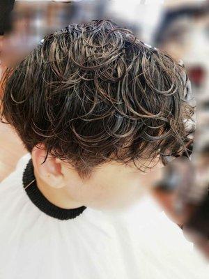 Men curly