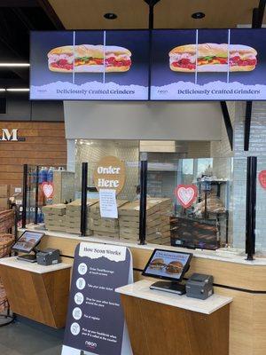 Tablets to order food.