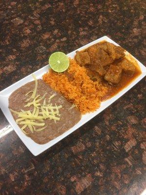 Costillas de puerco en salsa roja,, no te quedes con las ganas!