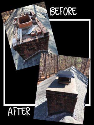 Chimney Restoration.