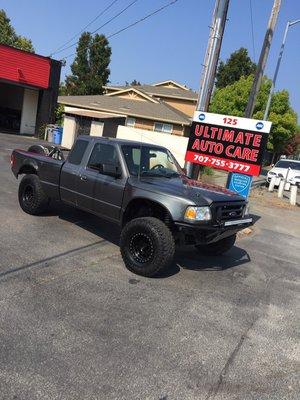 09 ranger long travel suspension conversion