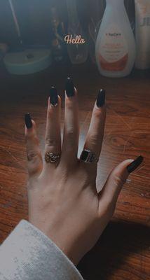 I did not ask for these nails.