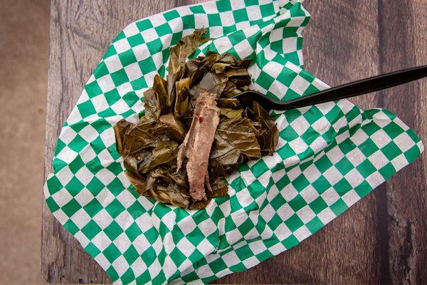 Al Greens with Smoked Turkey Neck