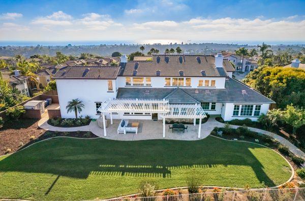 IN ESCROW! 1601 Aryana Dr, Encinitas | Breathtaking 5-bedroom, 5.5-bath estate with an attached studio. | Listed for $3,995,000