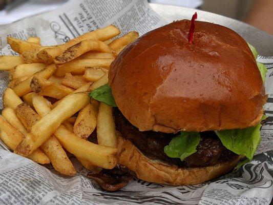 Mushroom burger