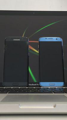 Galaxy S7 Edge  before and after  New rare color