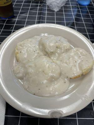 Biscuits and gravy