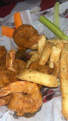 Chupa Hueso Breaded Shrimp