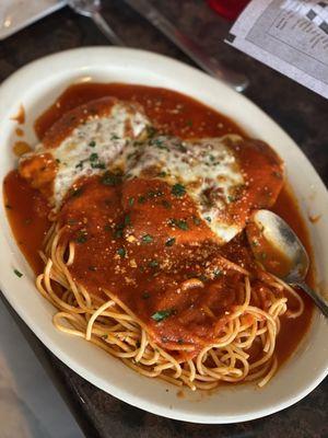 Chicken parmigiana