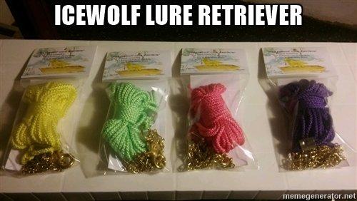 Best lure retriever is the Icewolf Lure Retriever