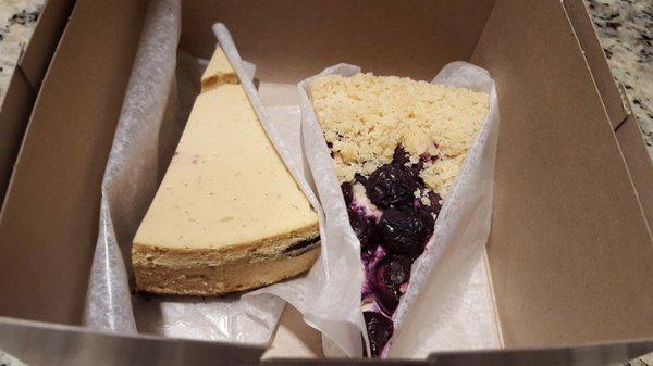 Coffee Oreo, blueberry streusel