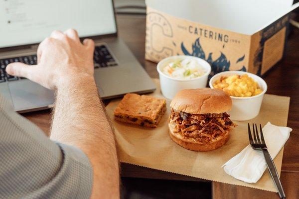 Box lunch catering available for your team